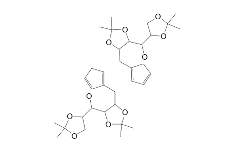 1-C-(CYCLOPENTA-1',3'-DIENYL)-AND-1-C-(CYCLOPENTA-1',4'-DIENYL)-1-DEOXY-2,3:5,6-DI-O-ISOPROPYLIDENE-D-MANNITOL