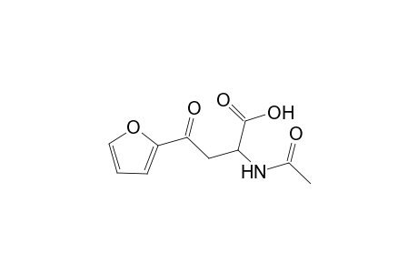 2-Furanbutanoic acid, .alpha.-(acetylamino)-.gamma.-oxo-, (.+-.)-