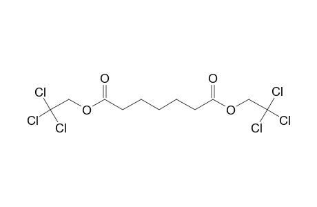 Pimelic acid, di(2,2,2-trichloroethyl) ester