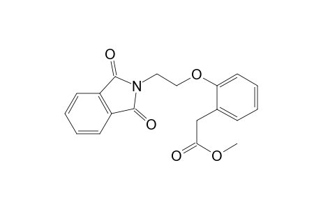 Benzeneacetic acid, 2-[2-(1,3-dihydro-1,3-dioxo-2H-isoindol-2-yl)ethoxy]-, methyl ester