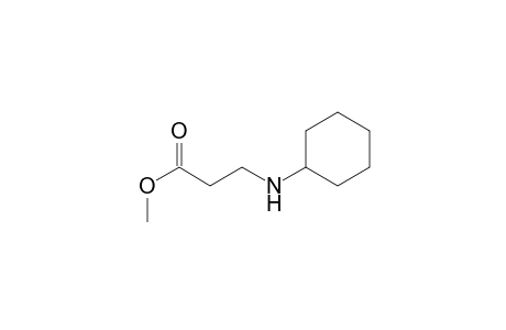 3-(cyclohexylamino)propanoic acid methyl ester