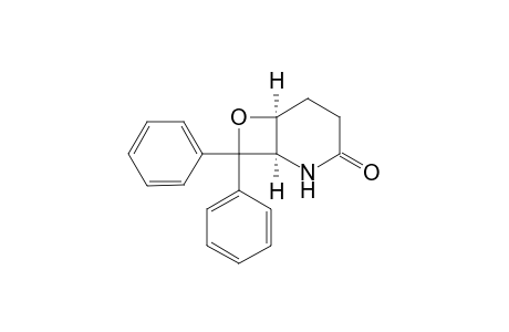 (1RS,6SR)-2-Aza-7-oxa-8,8-diphenylbicyclo[4.2.0]octan-3-one