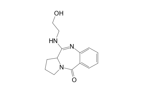 6-(2-hydroxyethylamino)-6a,7,8,9-tetrahydropyrrolo[2,1-c][1,4]benzodiazepin-11-one