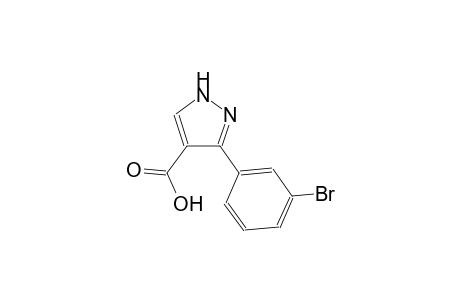 3-(3-bromophenyl)-1H-pyrazole-4-carboxylic acid