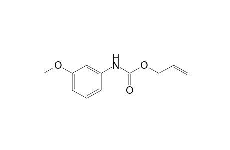 m-methoxycarbanilic acid, allyl ester