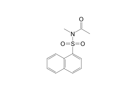 N-methyl-N-(1-naphthylsulfonyl)acetamide
