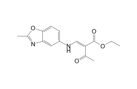 5-{[2'-Acetyl-2'-(ethoxycarbonyl)ethenyl]amino}-2-methylbenzoxazole