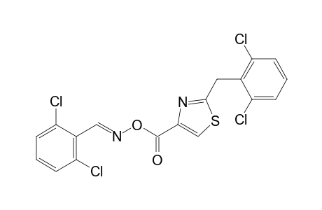 2,6-dichlorobenzaldehyde, O-{[2-(2,6-dichlorobenzyl)-4-thiazolyl]carbonyl}oxime