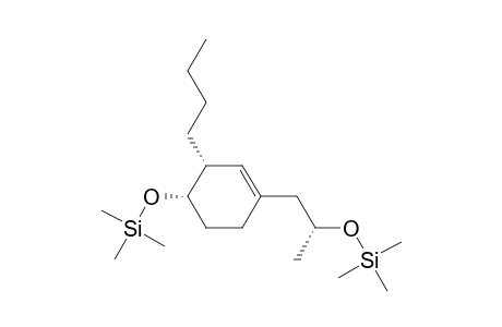 (1S*,2R*,2'R*)-2-Butyl-4-(2'-(trimethylsiloxy)propyl)-1-(trimethylsiloxy)-3-cyclohexene
