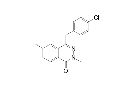 4-(4-CHLOROBENZYL)-2,6-DIMETHYL-PHTHALAZIN-1(2H)-ONE