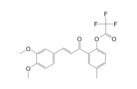 3,4-Dimethoxy-2'-hydroxy-5'-methylchalcone, trifluoroacetate