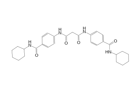 propanediamide, N~1~,N~3~-bis[4-[(cyclohexylamino)carbonyl]phenyl]-