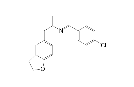 1-(4-Chlorophenyl)-N-[1-(2,3-dihydro-1-benzofuran-5-yl)propan-2-yl]methanimine