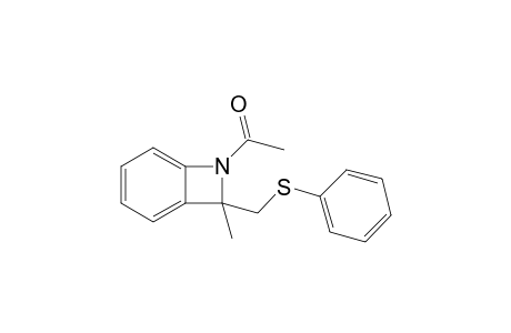 7-Acetyl-8-methyl-8-(phenylthiomethyl)bicyclo[4.2.0]-7-azaoct-1,3,5-triene