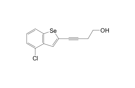 4-(4-Chlorobenzo[b]selenophen-2-yl)but-3-yn-1-ol