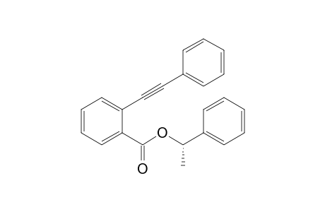 (S)-1-Phenylethyl 2-(phenylethynyl)benzoate