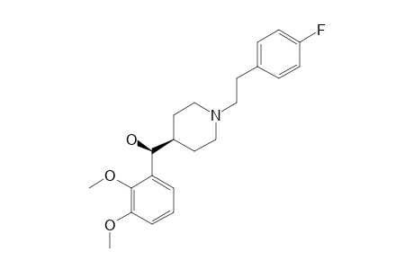 (2,3-DIMETHOXYPHENYL)-[1-[2-(4-FLUOROPHENYL)-ETHYL]-PIPERIDIN-4-YL]-METHANOL