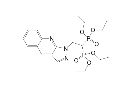 Tetraethyl (2-(1H-pyrazolo[3,4-b]quinolin-1-yl)ethane-1,1-diyl)bisphosphonate