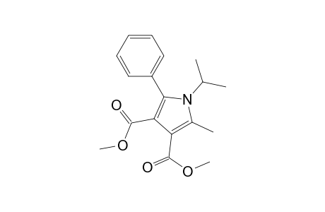 Dimethyl 1-isopropyl-2-methyl-5-phenylpyrrole-3,4-dicarboxylate