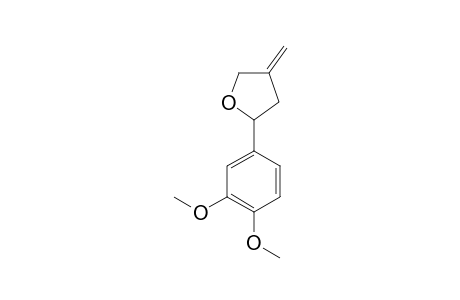 2-(3,4-DIMETHOXYPHENYL)-4-METHYLENETETRAHYDROFURAN