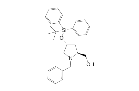 [(2S,4R)-1-benzyl-4-[tert-butyl(diphenyl)silyl]oxy-pyrrolidin-2-yl]methanol