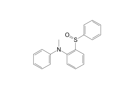 N-Methyl-N-phenyl-2-(phenylsulfinyl)aniline