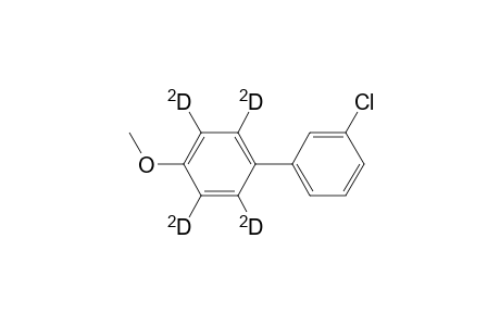 3-Chloro-4'-methoxy-tetra-deuterobiphenyl