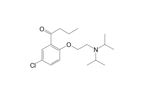 5'-chloro-2'-[2-(diisopropylamino)ethoxy]butyrophenone