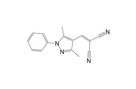 2-[(3,5-dimethyl-1-phenyl-1H-pyrazol-4-yl)methylene]malononitrile