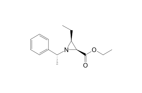 (2S,3S)-Ethyl 3-ethyl-1-((R)-1-phenylethyl)aziridine-2-carboxylate