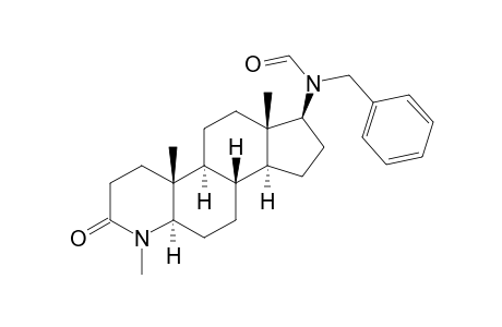 N-[(1S,3aS,3bR,5aR,9aR,9bS,11aS)-6,9a,11a-trimethyl-7-oxidanylidene-2,3,3a,3b,4,5,5a,8,9,9b,10,11-dodecahydro-1H-indeno[5,4-f]quinolin-1-yl]-N-(phenylmethyl)methanamide