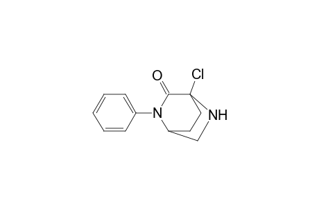 4-Chloro-2-phenyl-2,5-diazabicyclo[2.2.2]octan-3-one