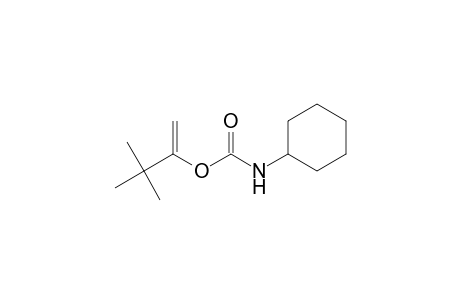 1-tert-Butylvinyl N-cyclohexylcarbamate