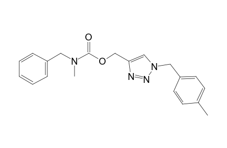 [1-(4-Methylbenzyl)-1,2,3-triazol-4-yl]methyl benzyl(methyl)carbamate