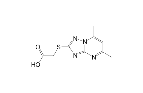Acetic acid, [(5,7-dimethyl[1,2,4]triazolo[1,5-a]pyrimidin-2-yl)thio]-