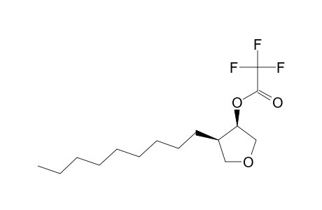 CIS-3-TRIFLUOROACETOXY-4-NONYLTETRAHYDROFURAN