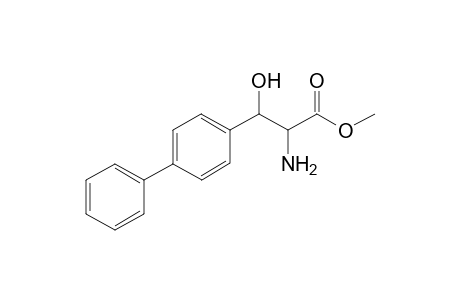 Methyl 2-amino-3-[(1,1'-biphenyl-4-yl)-3-hydroxypropanoate