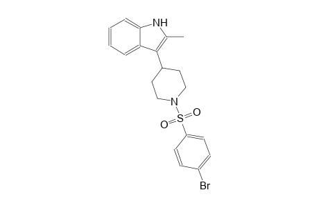 1H-indole, 3-[1-[(4-bromophenyl)sulfonyl]-4-piperidinyl]-2-methyl-