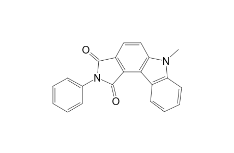 6-Methyl-2-phenyl-pyrrolo[3,4-c]carbazole-1,3-dione