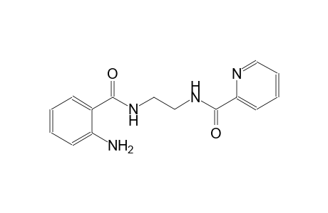 2-pyridinecarboxamide, N-[2-[(2-aminobenzoyl)amino]ethyl]-