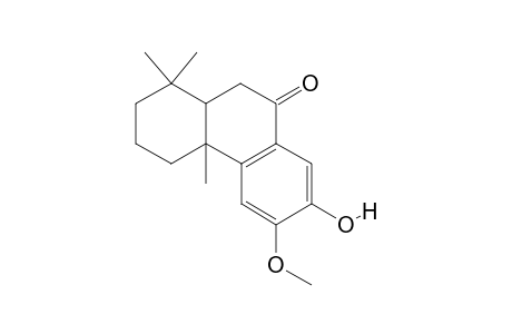7-hydroxy-6-methoxy-1,1,4a-trimethyl-3,4,10,10a-tetrahydro-2H-phenanthren-9-one