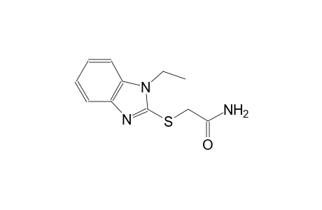 2-[(1-ethyl-1H-benzimidazol-2-yl)sulfanyl]acetamide