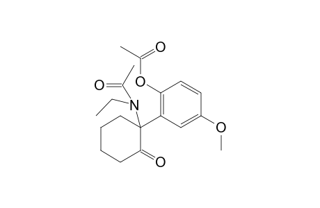 Methoxetamine-M (HO-) 2AC
