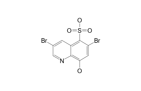 3,6-DIBROMO-8-QUINOLINOL-5-SULFONIC-ACID