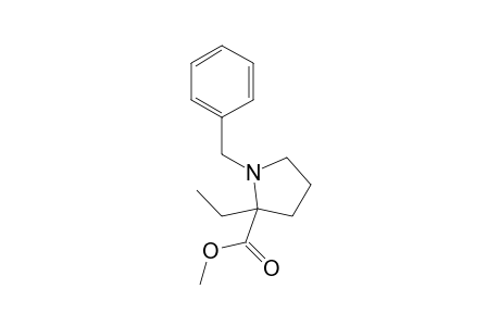 Methyl 1-benzyl-2-ethylpyrrolidine-2-carboxylate