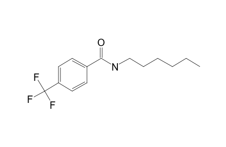 Benzamide, 4-(trifluoromethyl)-N-hexyl-