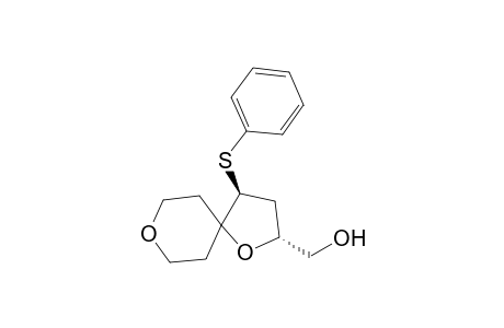 (2R,4S)-2-Hydroxymethyl-4-phenylsulfanyl-1,8-dioxaspiro[4.5]decane