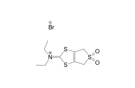 2-(N,N-DIETHYL)-IMINO-5,5-DIOXO-4,6-DIHYDROTHIENO-[3.4-D]-1,3-DITHIOLAN;SPECTRUM_1