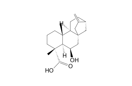 Kaur-16-en-18-oic acid, 6-hydroxy-, (4.alpha.,5.alpha.,6.beta.)-