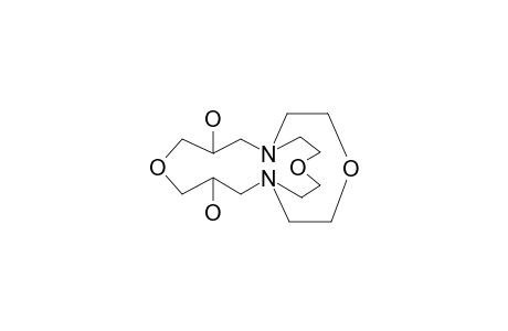 3,7-Dihydroxy-5,12,17-trioxa-1,9-diazabicyclo[7.5.5]-nonadecane